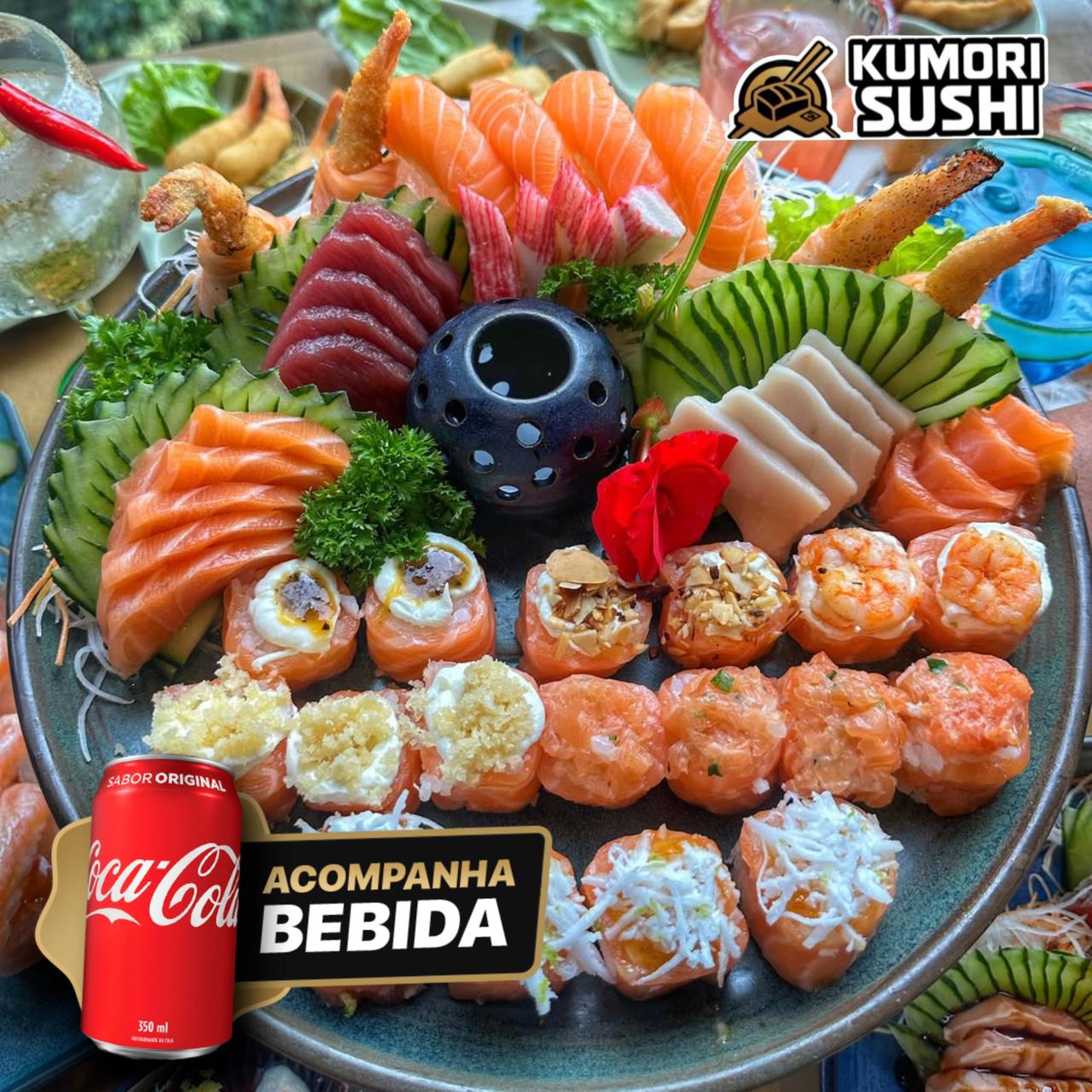 Combinado 22 Peças + Coca-Cola